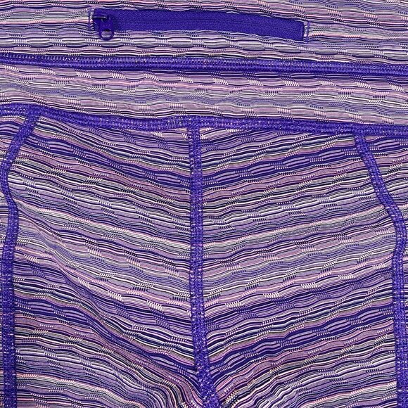 Lululemon Inspire Crop Leggings Space Dye Twist Ir - Picture 3 of 5